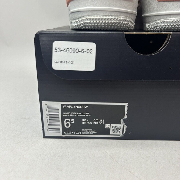 Nike Shoes Air Force 1 Shadow WMNS “Pink Quartz” 2024 - Picture 5 of 5